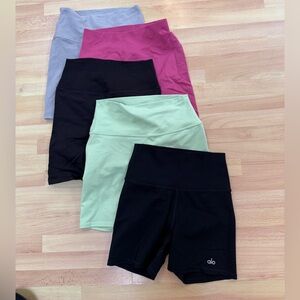 Alo Yoga Airlift Bike Shorts + more (5 shorts)